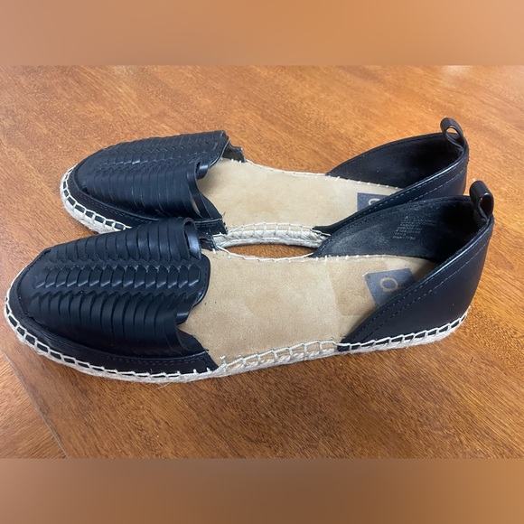 DV by Dolce Vita Black Espadrille Slip-Ons Women’s Size 8 - Picture 2 of 5